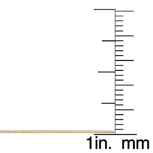 14k Yellow Gold 0.8mm Matte Finish Round Snake Pendant Chain Necklace