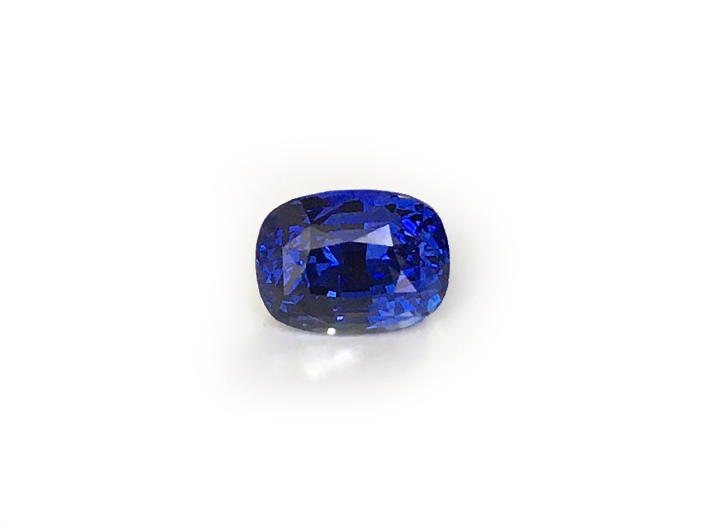 Natural Cushion-shape 2.22 carat Blue Sapphire - GIA Certified