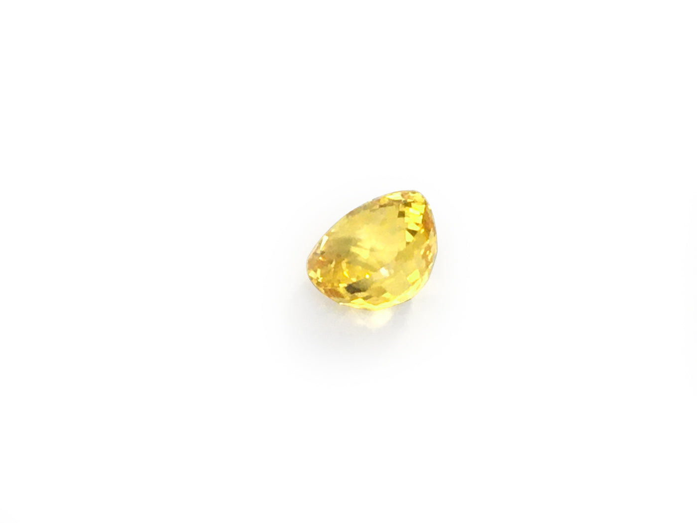 Natural Round-shape 2.02 carat Yellow Sapphire - GIA Certified