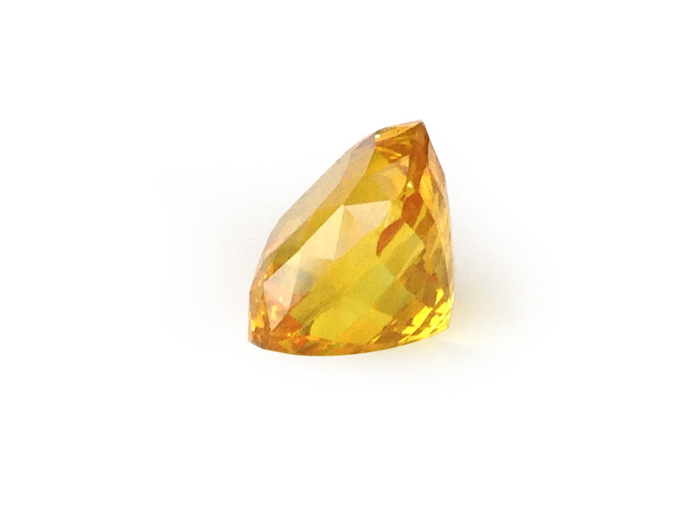 Natural Cushion-shape 17.48 carat Yellow Sapphire - AGL Certified