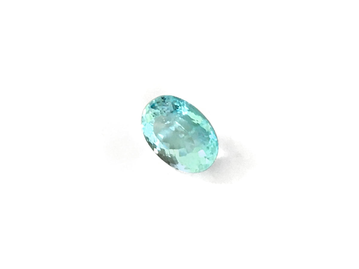 Natural Oval-shape 2.18 carat Green-Blue Paraiba Tourmaline - GIA Certified