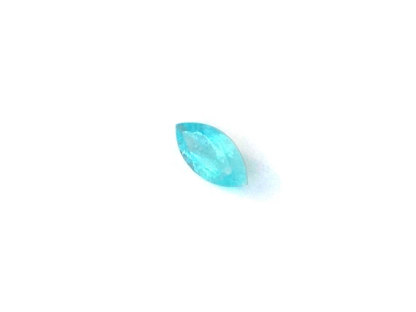 Natural Marquise-shape 0.43 carat Neon Blue Paraiba Tourmaline - AIGS Certified