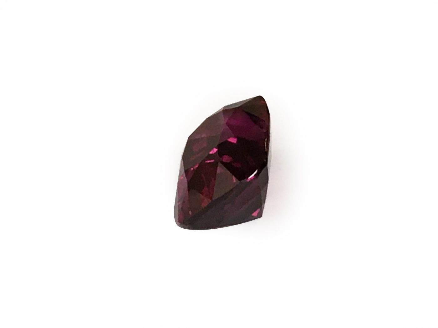 Natural Cushion-shape 10.53 carat Red Rhodolite Garnet