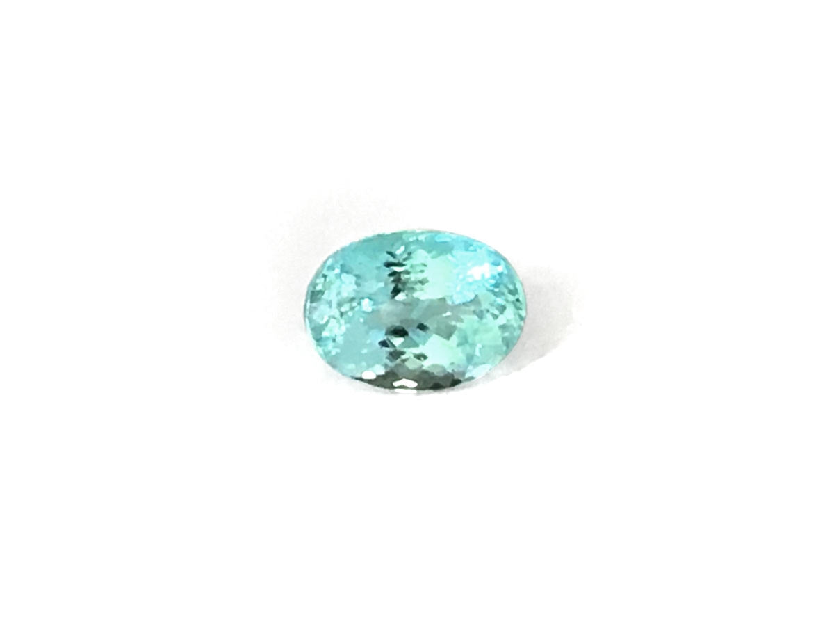 Natural Oval-shape 2.18 carat Green-Blue Paraiba Tourmaline - GIA Certified