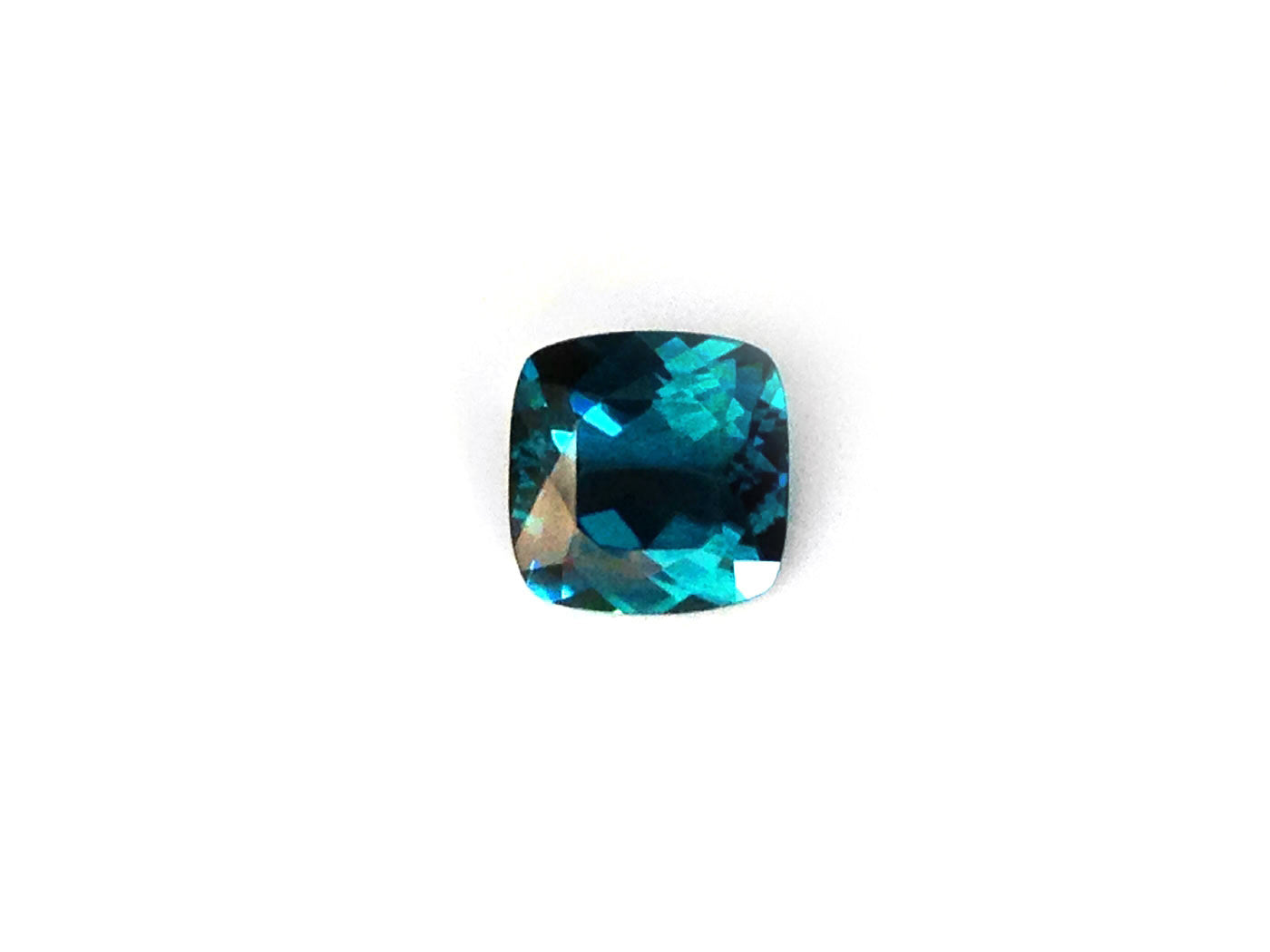 Natural Cushion-shape 1.94 carat Blue Indicolite - GIA Certified