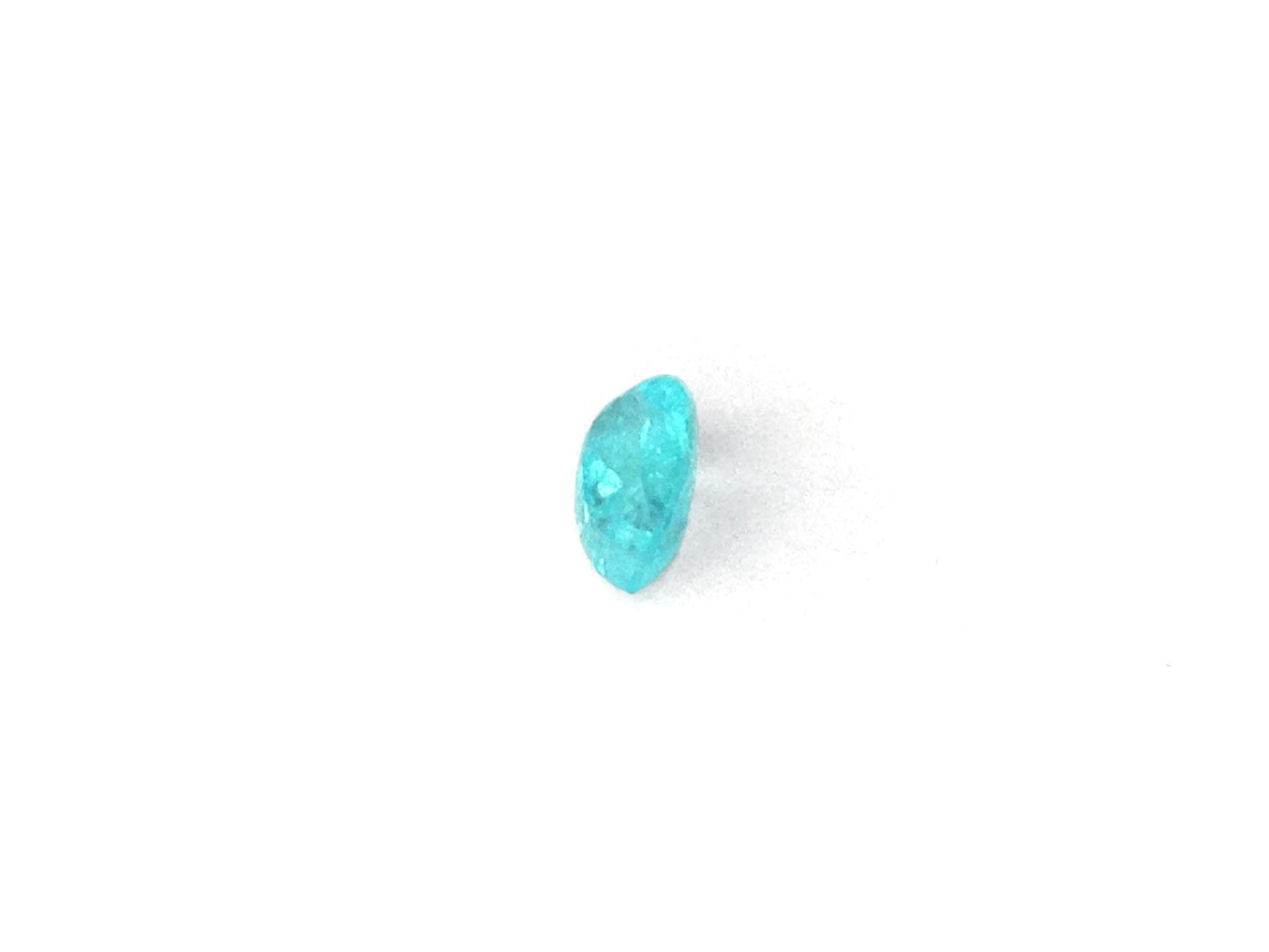 Natural Pear-shape 0.5 carat Neon Blue Paraiba Tourmaline - AIGS Certified