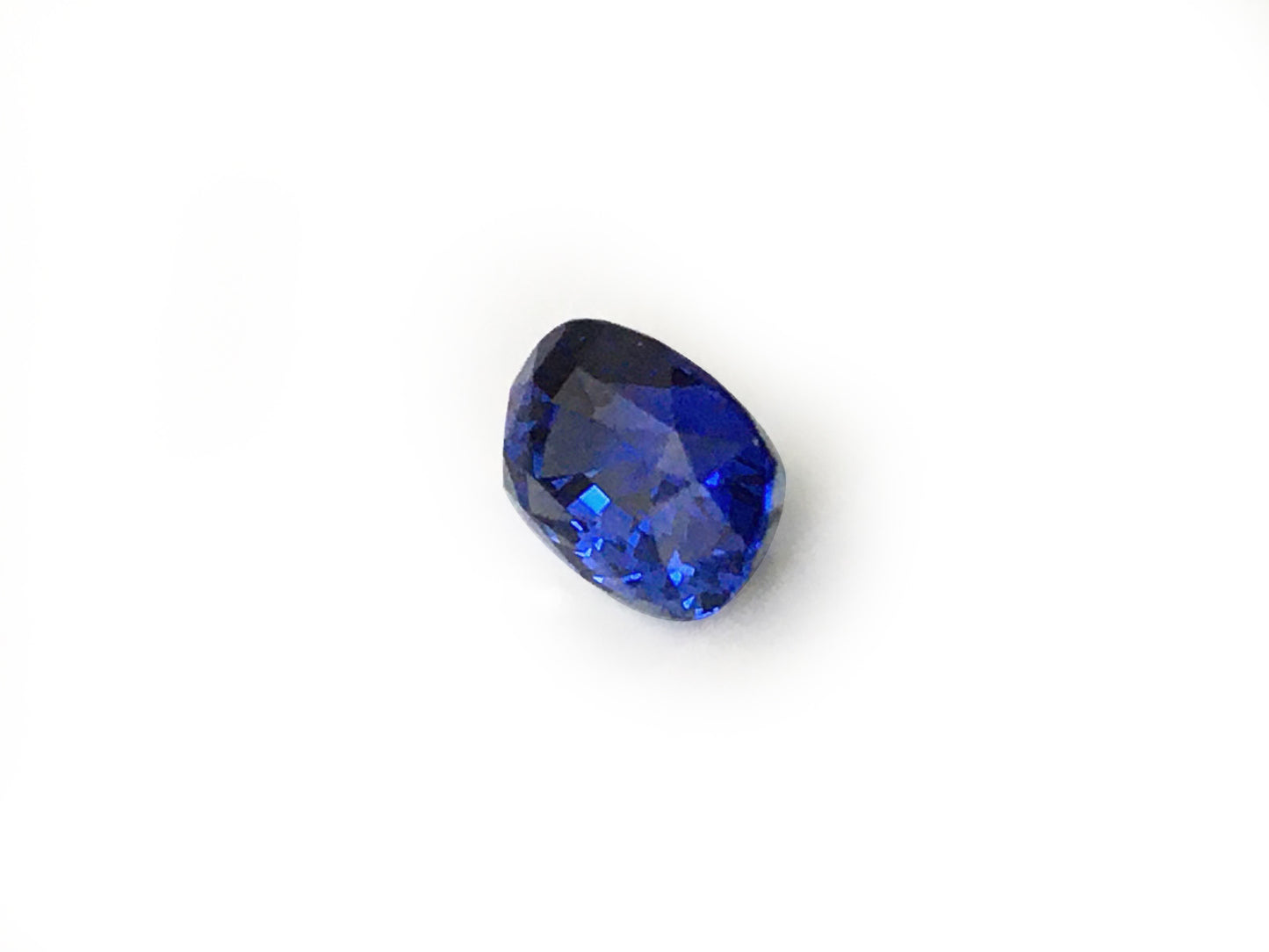 Natural Cushion-shape 2.22 carat Blue Sapphire - GIA Certified