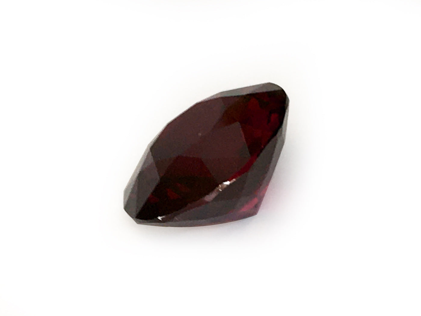 Natural Round-shape 16.93 carat Red Garnet