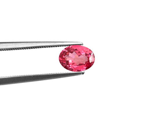 Natural Oval-shape 1.11 carat Neon Pink Spinel