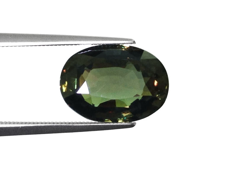 Natural Oval-shape 8.73 carat Color change Alexandrite - GIA Certified