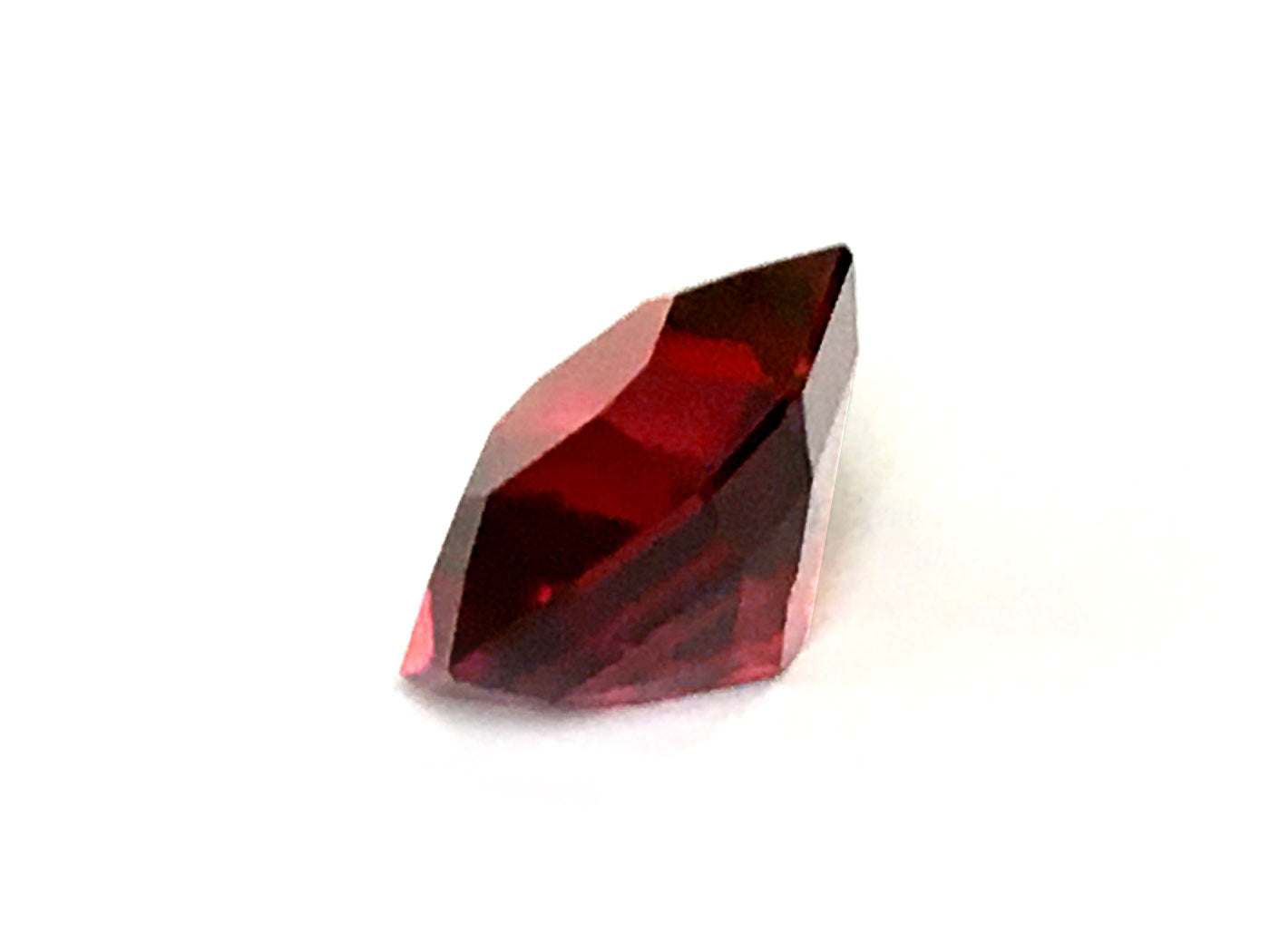 Natural Octagonal-shape 16.91 carat Red Hessonite Garnet