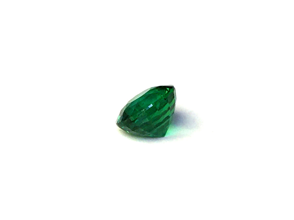 Natural Round-shape 2.1 carat Green Tsavorite Garnet - GIA Certified