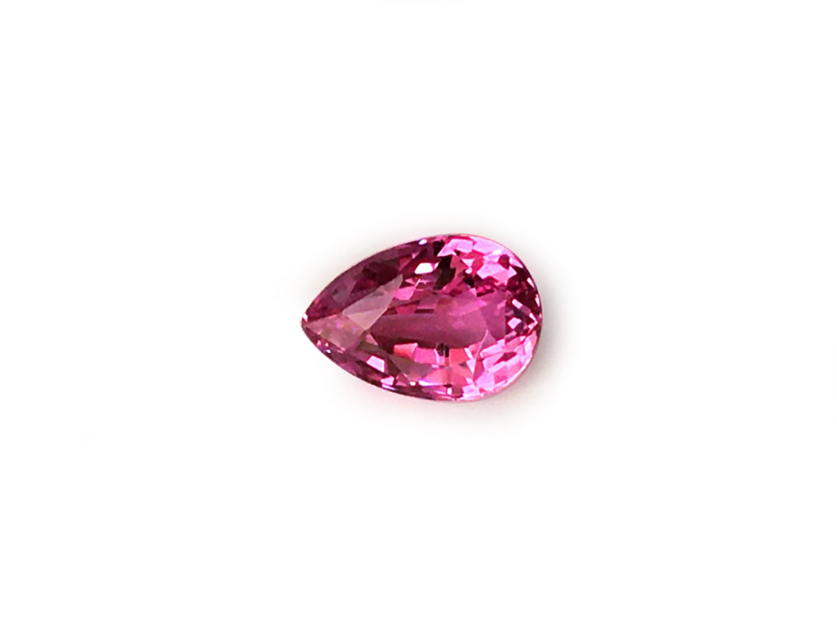 Natural Pear-shape 1.51 carat Pink Sapphire