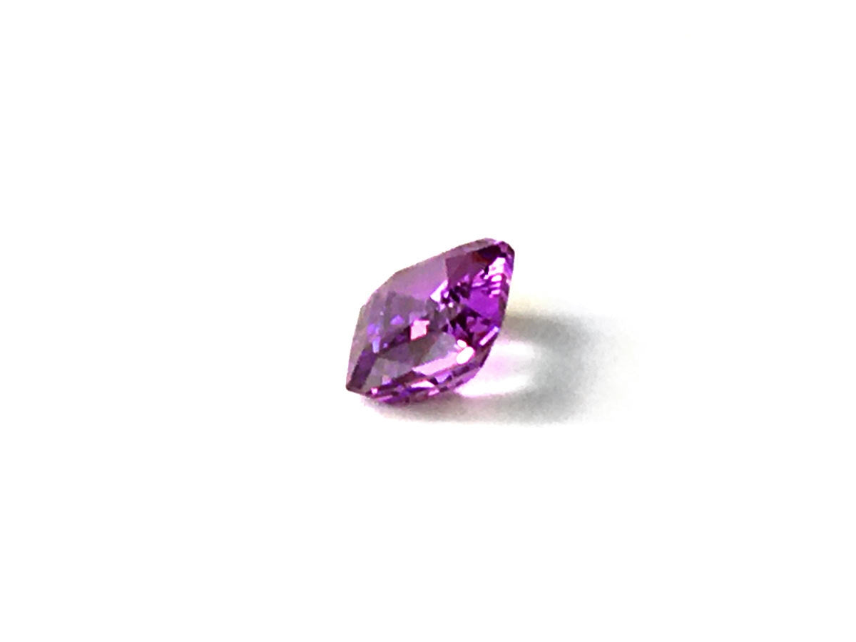 Natural Octagonal-shape 3.28 carat Purple Sapphire - GIA Certified