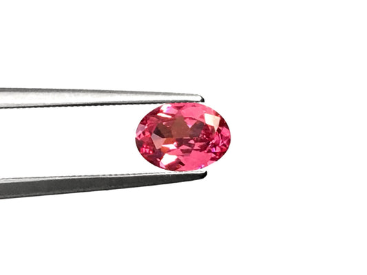 Natural Oval-shape 0.92 carat Neon Pink Spinel