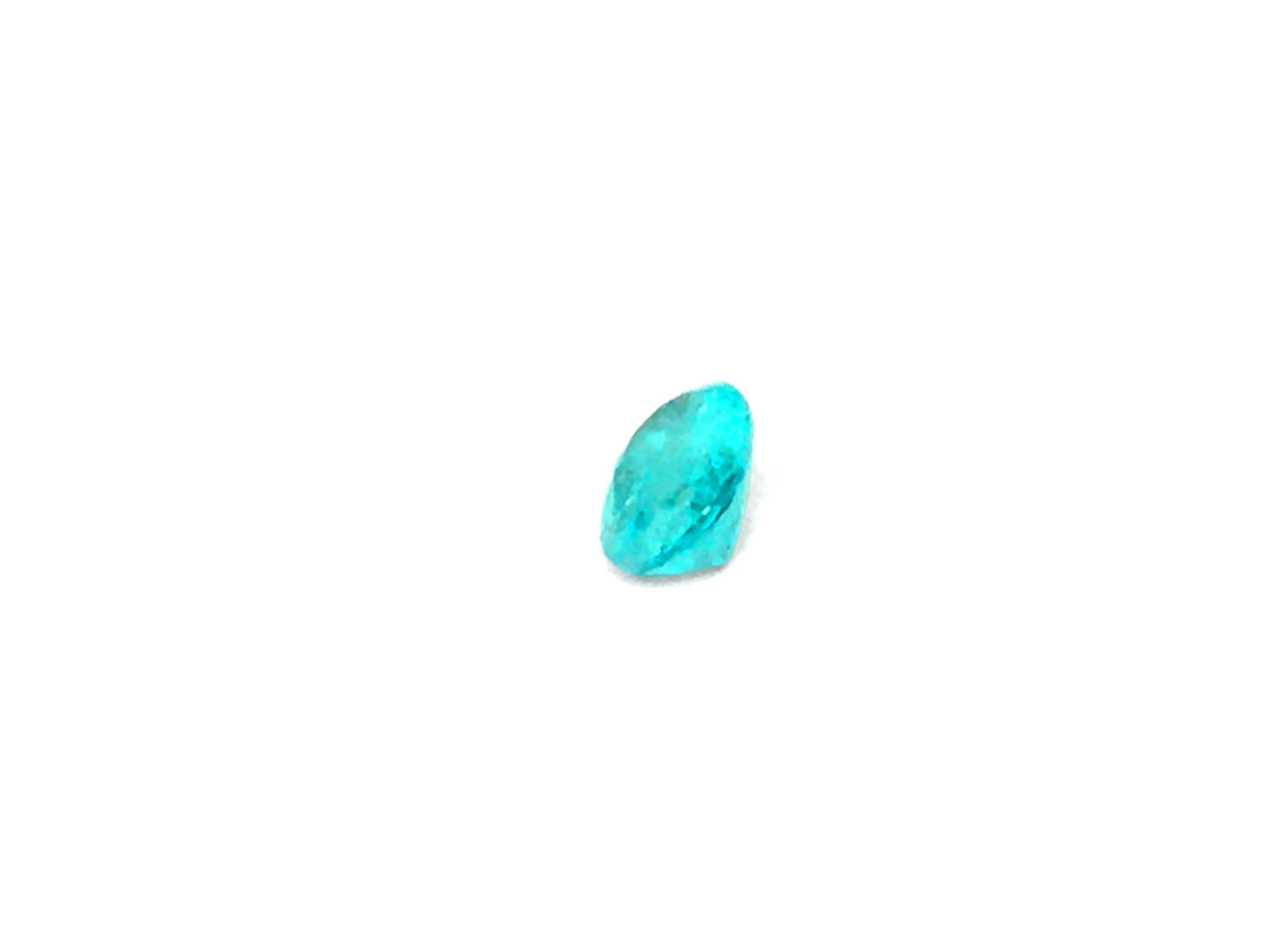 Natural Oval-shape 0.45 carat Neon Blue Brazilian Paraiba Tourmaline - AIGS Certified