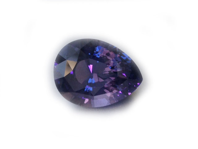 Natural Color-change Blue-Violet Spinel Pear-shape 11.37 carats with GIA Report