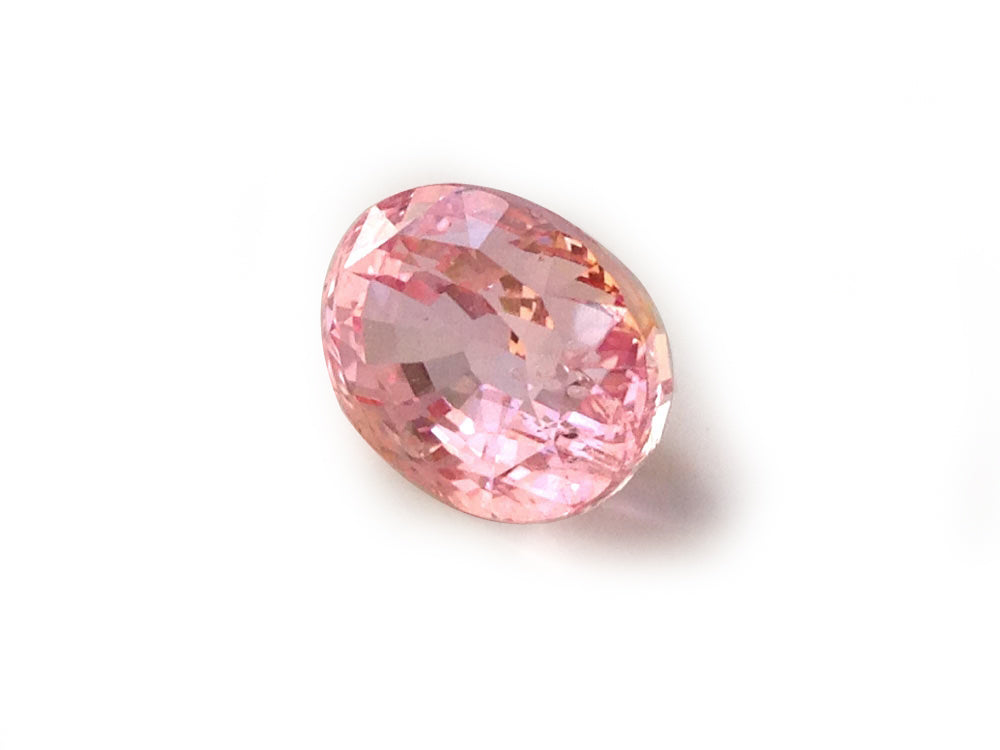 Natural Oval-shape 6.62 carat Orange-Pink Padparadscha Sapphire - GRS Certified