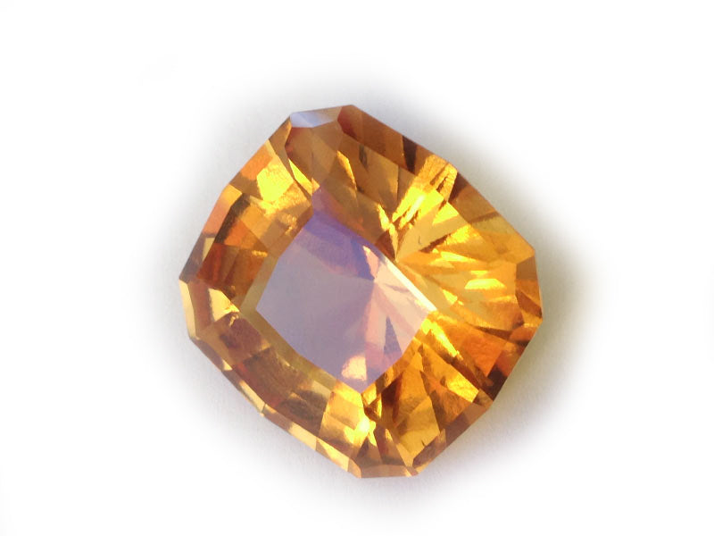 Natural Yellow-Orange Hessonite Garnet 34.72 carats with GIA Report