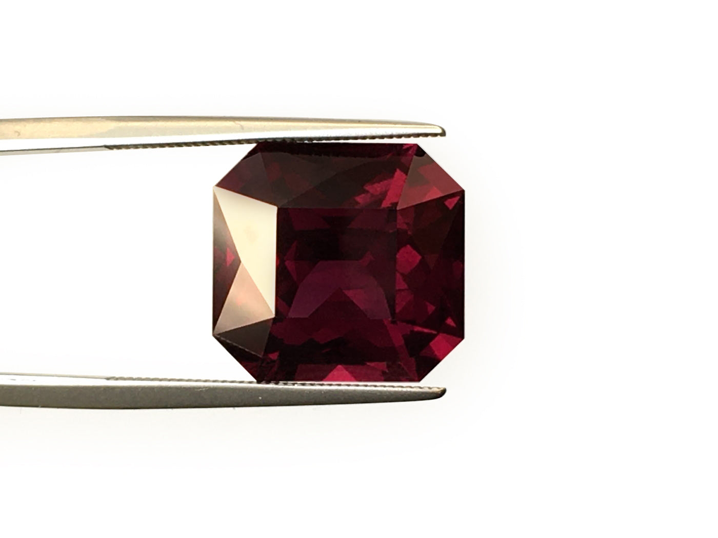 Natural Octagonal-shape 14.6 carat Red Garnet