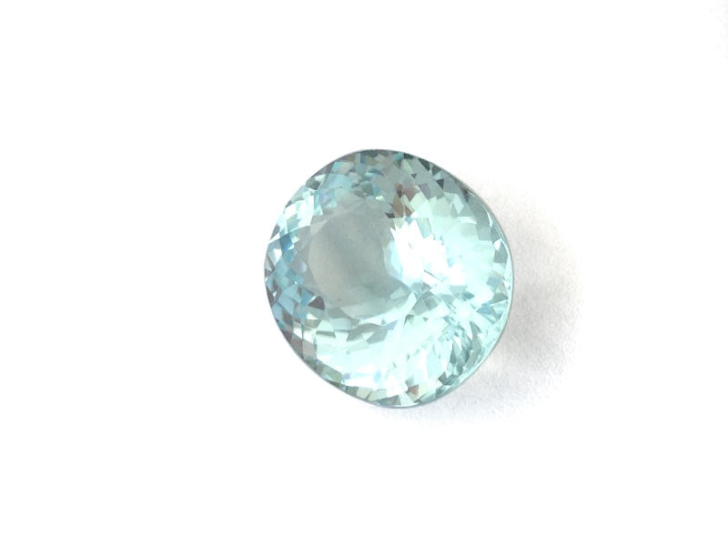 Natural Green-Blue Mozambique Copper Bearing Paraiba Tourmaline Oval-shape 18.41 carats with GIA Report