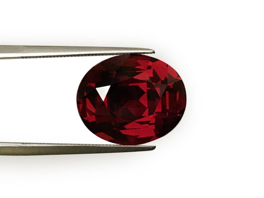 Natural Oval-shape 13.71 carat Red Garnet