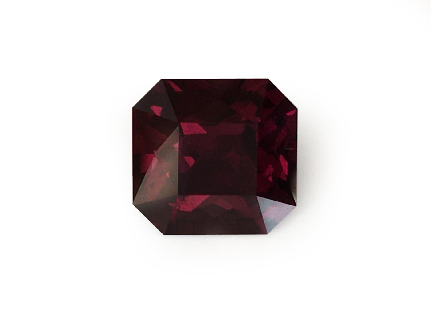 Natural Octagonal-shape 14.6 carat Red Garnet