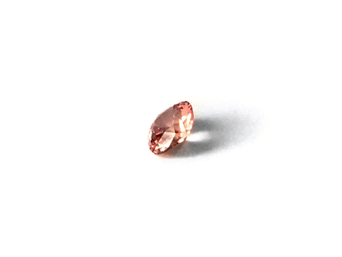 Natural Cushion-shape 0.57 carat Pink-Orange Padparadscha Sapphire - AIGS Certified