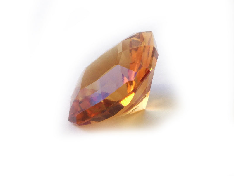 Natural Yellow-Orange Hessonite Garnet 34.72 carats with GIA Report