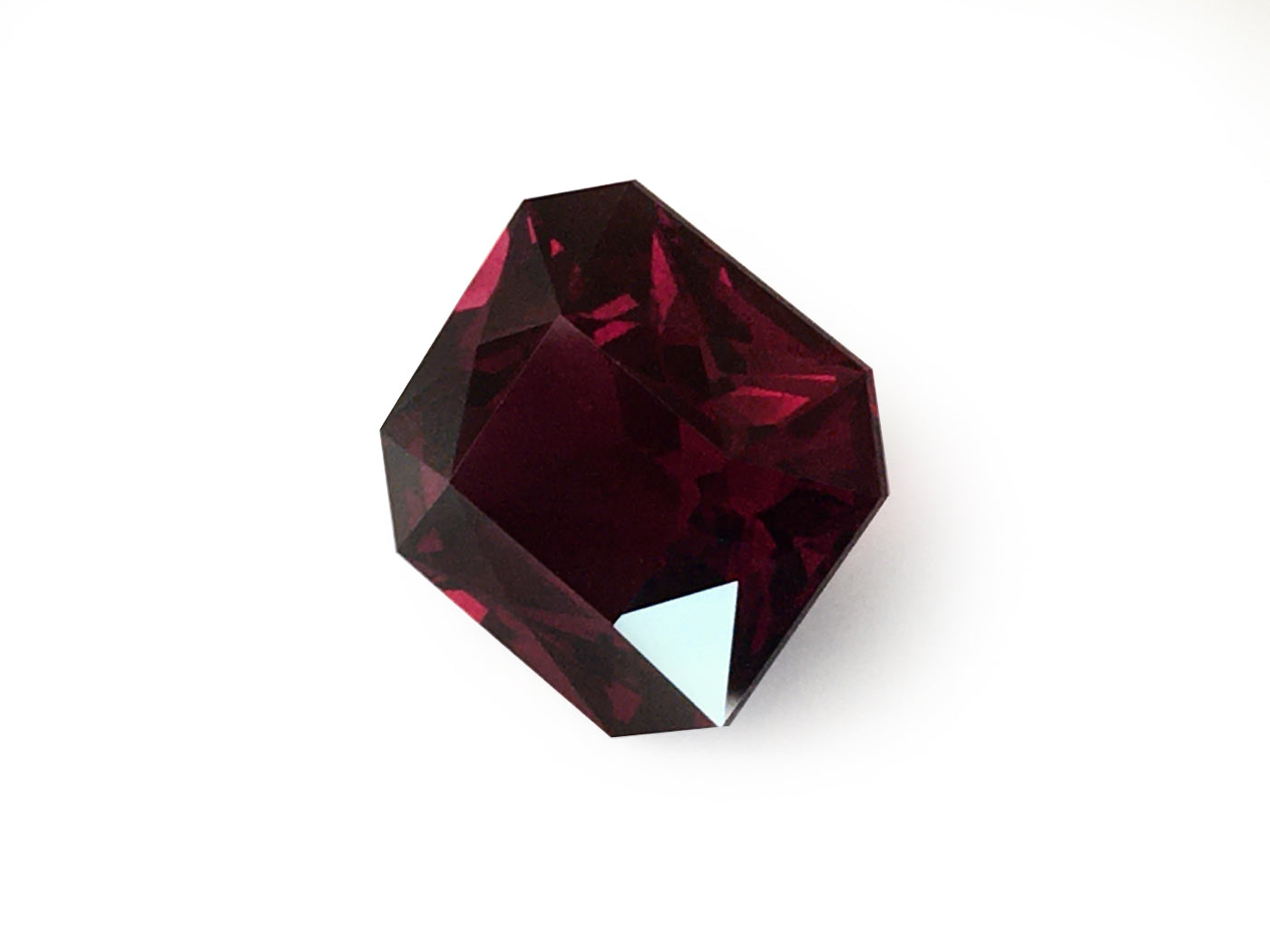 Natural Octagonal-shape 14.6 carat Red Garnet